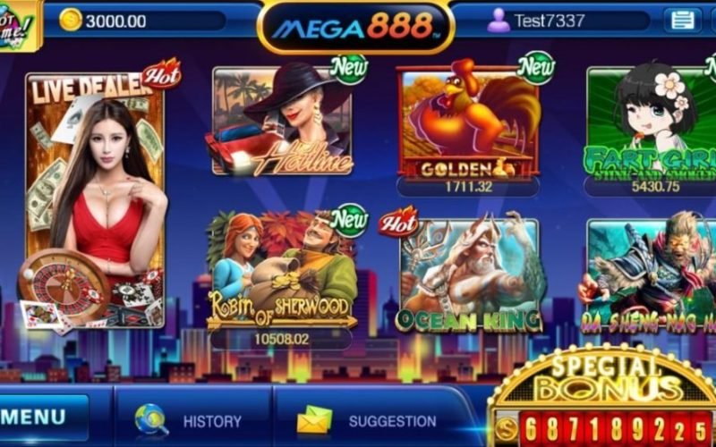 Mega888 APK for Windows, Mac
